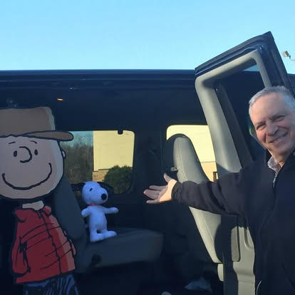 Snoop, Charlie Brown and Fred